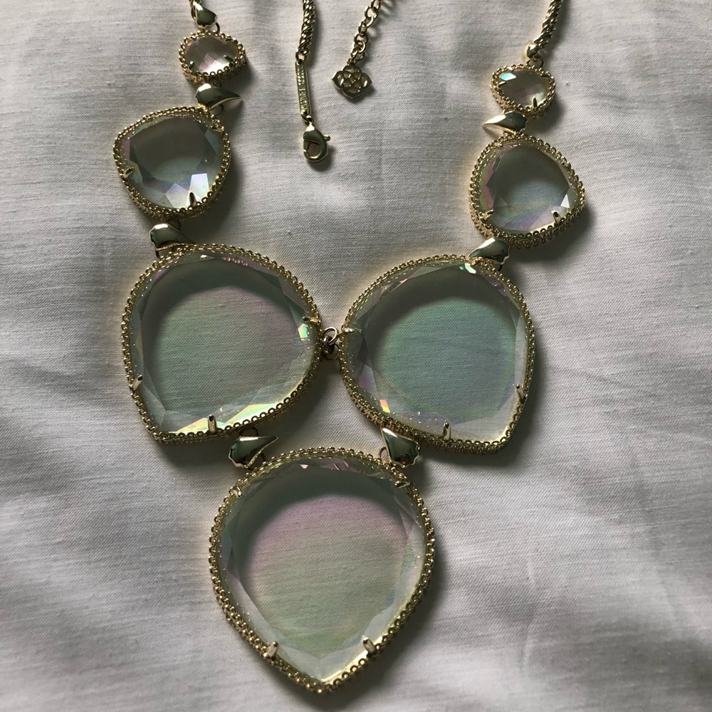 Kendra Scott Rebecca in Clear Iridescent